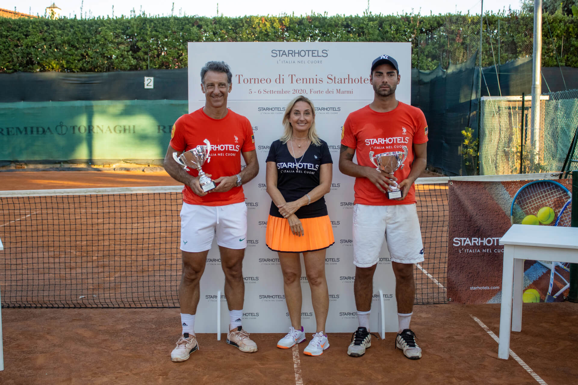 Elisabetta Fabri, Presidente e AD Starhotels con Michele Belli e Luca Pippi